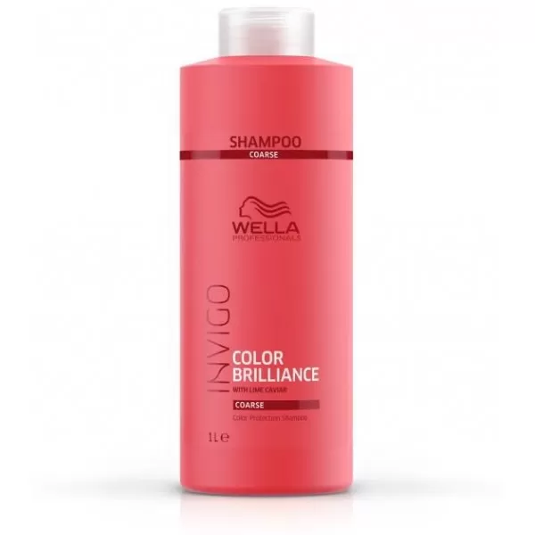 Shampoing Color Brillance cheveux épais 1L - WELLA
