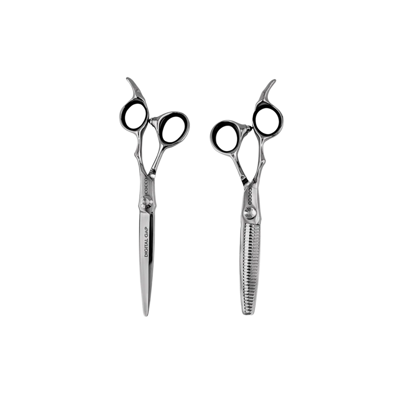 Ensemble Ciseaux Cocco Super Cobalt 5,5" + 6"