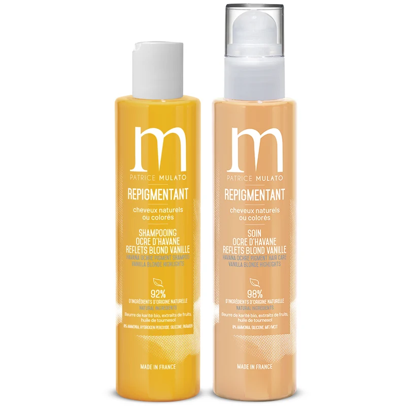 Duo Shampoing & Soin Repigmentant Ocre D'Havane Mulato