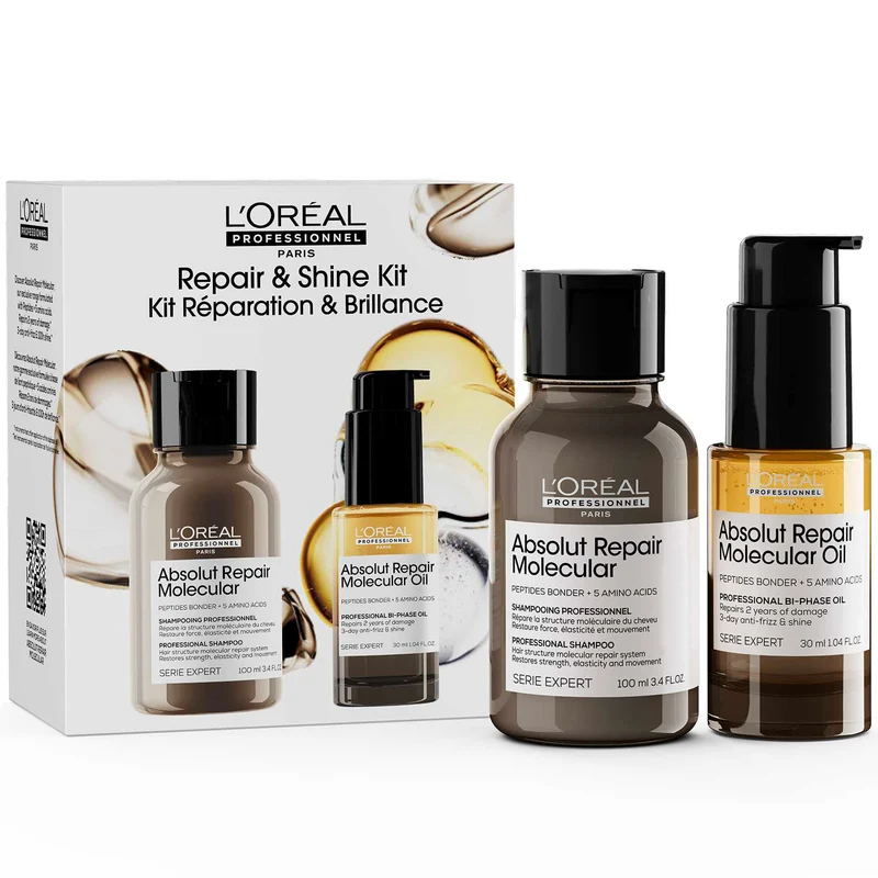 Coffret DUO Découverte Absolut Repair Molecular L'Oréal Professionnel