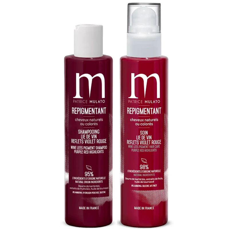 Duo Shampoing & Soin Repigmentant Lie de Vin Mulato