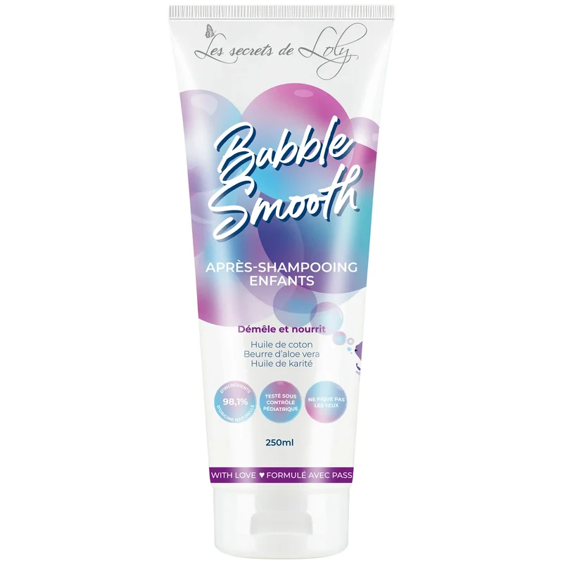 Après-Shampoing Enfant Bubble Smooth Les Secrets de Loly 250 ML