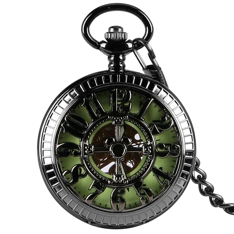 Montre gousset Mécanique à Cadran Vert Shoous