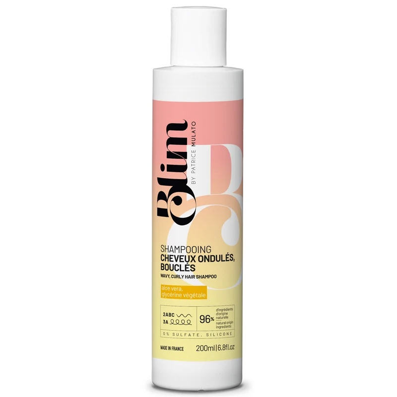 Shampoing Cheveux Ondulés/Bouclés Blim Mulato