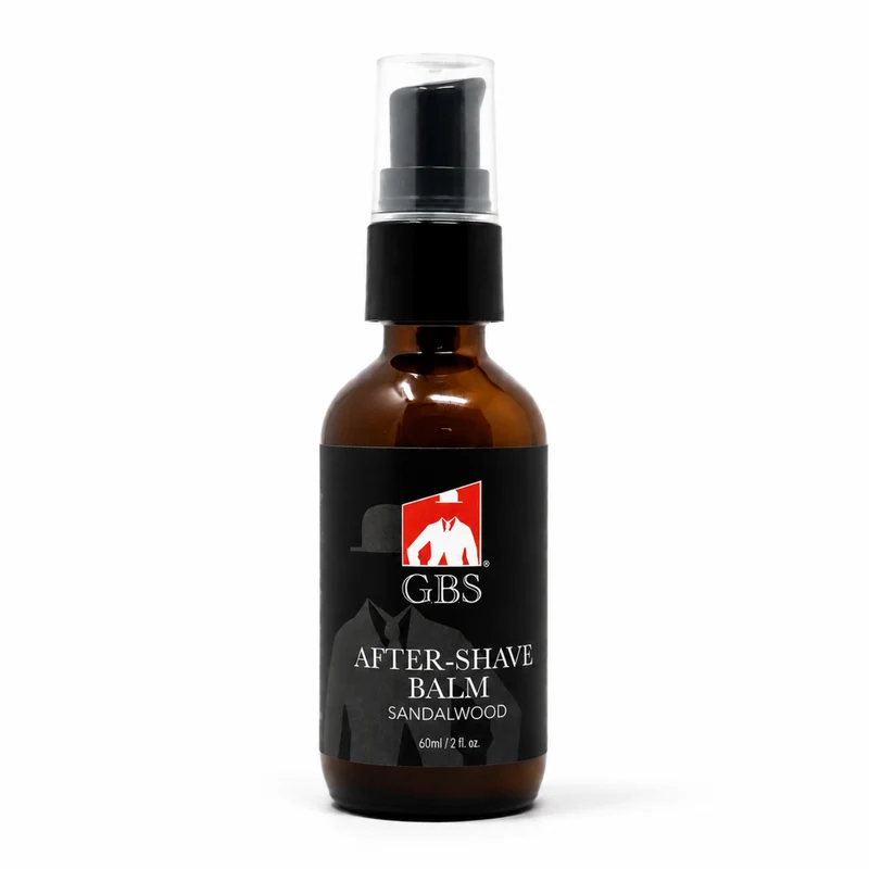 Aftershave Balm GENTS - Sandalwood Aftershave for Men - soothes razor burn, redness and irritation 2oz