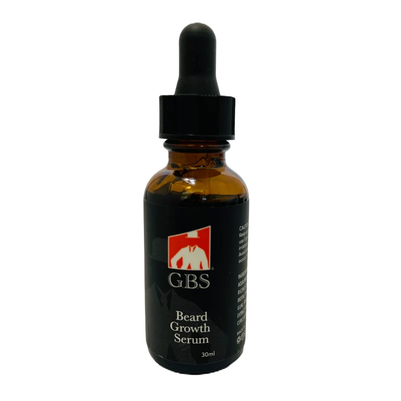 BeardHair Growth GENTS - Natural Hair Growth Serum with Biotin 1 oz