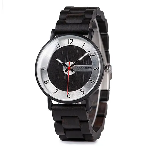 BOBO oiseau en bois montre à Quartz W * Q23