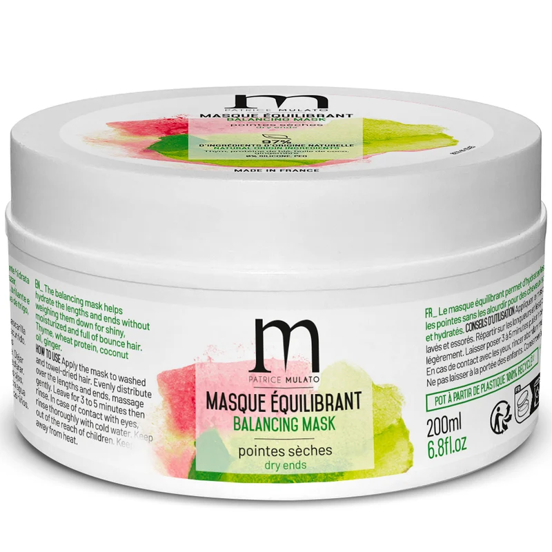 Masque Équilibrant racines grasses pointes sèches Mulato