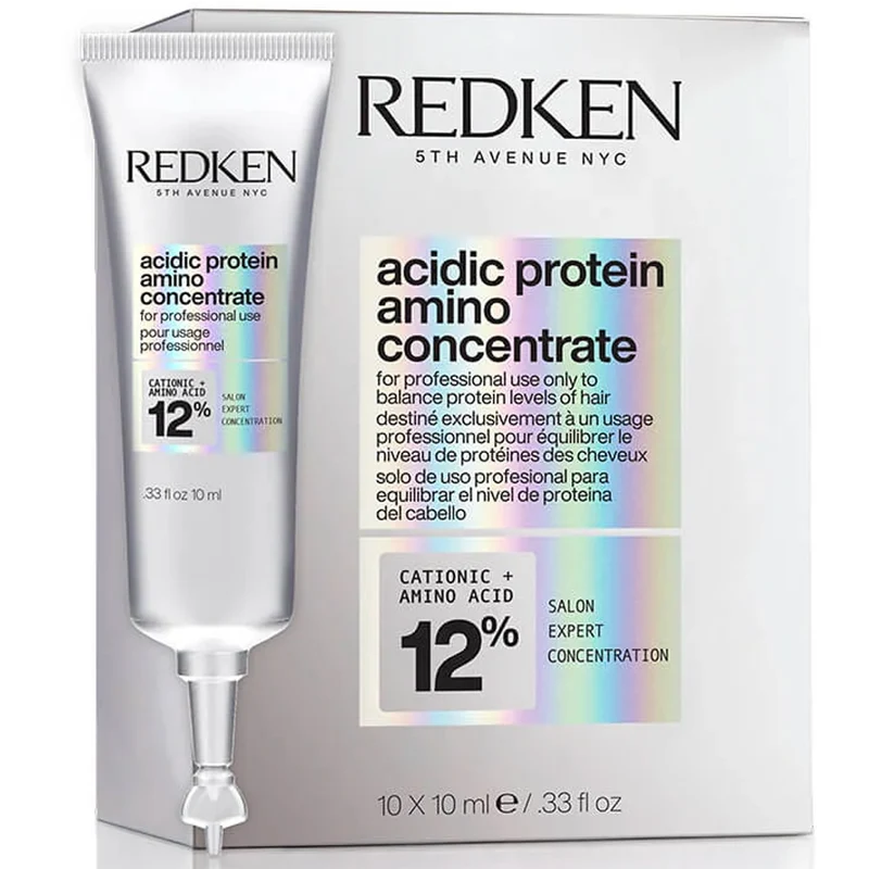 Soin concentré Acidic Protein Amino Concentrate Redken 10x10ml
