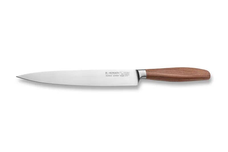Schinkenmesser Eterno, Pflaumenholz, Klingenlänge 21cm, geschmiedet