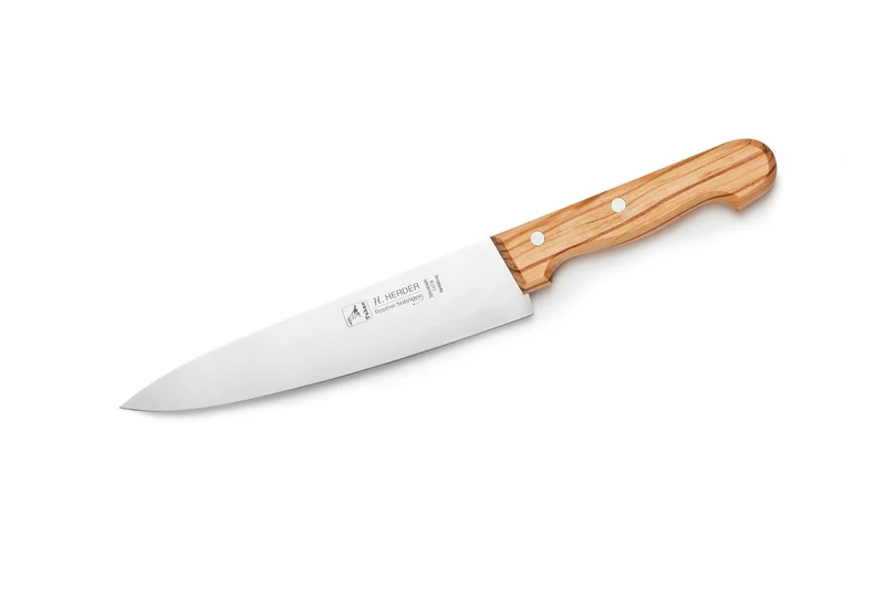 Kochmesser Olivenholzgriff 20 cm