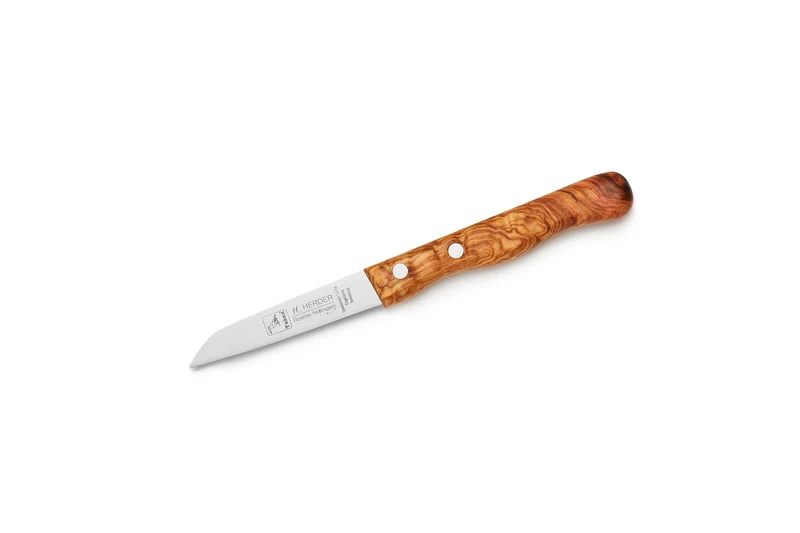 Küchenmesser Olivenholzgriff 8 cm gerade