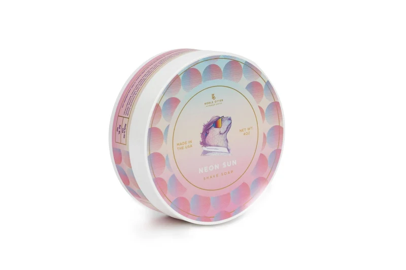 Noble Otter Soap Co. - Neon Sun Shaving Soap