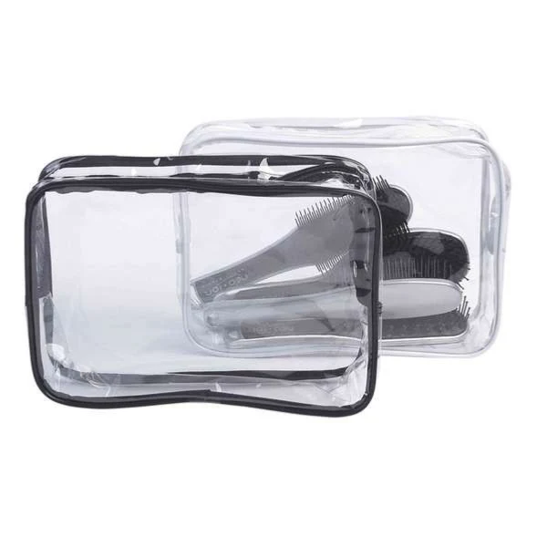 Trousse Transparente de Rangement Blanche