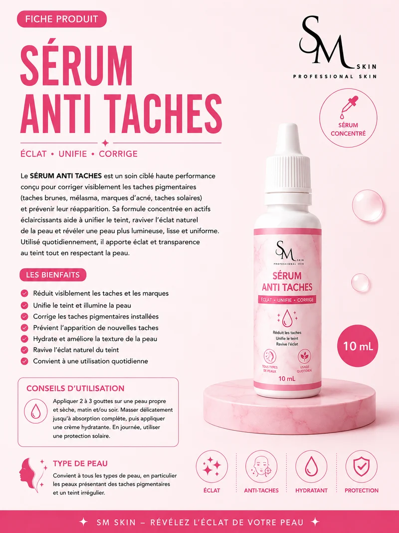SÉRUM ANTI TACHES