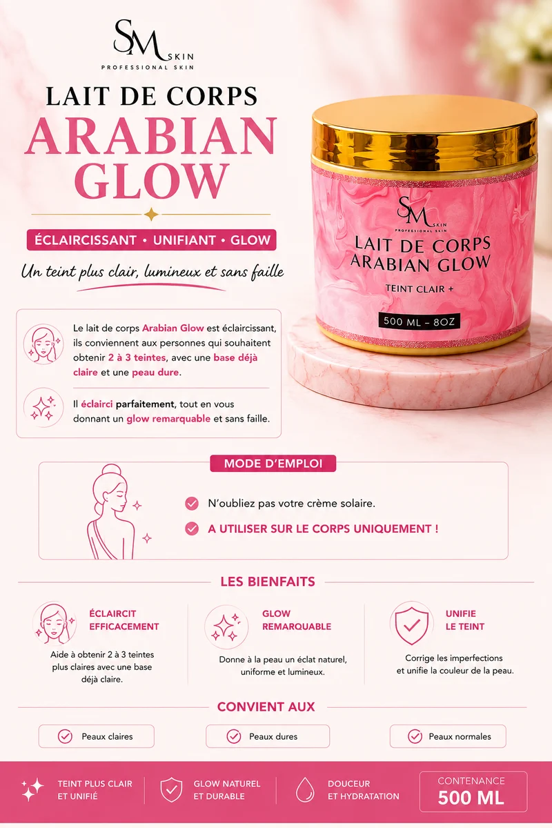 LAIT DE CORPS ARABIAN GLOW
