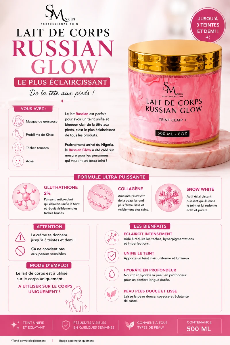 LAIT DE CORPS RUSSIAN GLOW