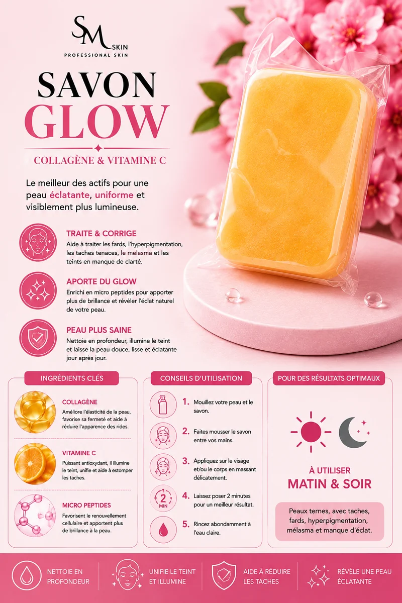 SAVON VISAGE GLOW