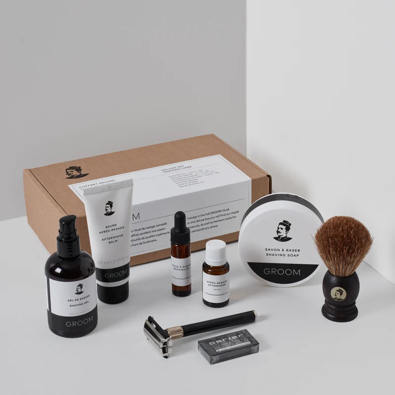 Coffret Deluxe - Soins du rasage