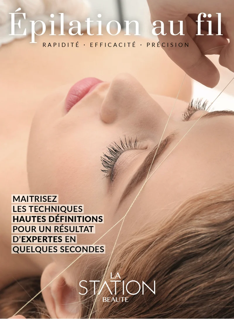 Formation Épilation au fil en Ligne (TROUSSE DE DÉPART INCLUSE)