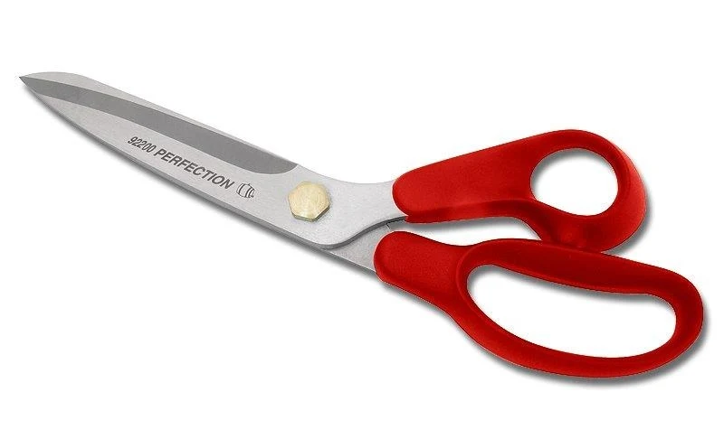 Schneiderschere leicht, 10"/26cm, roter Griff