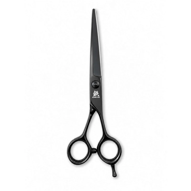 Ciseaux de coiffure Juntetsu en cobalt noir