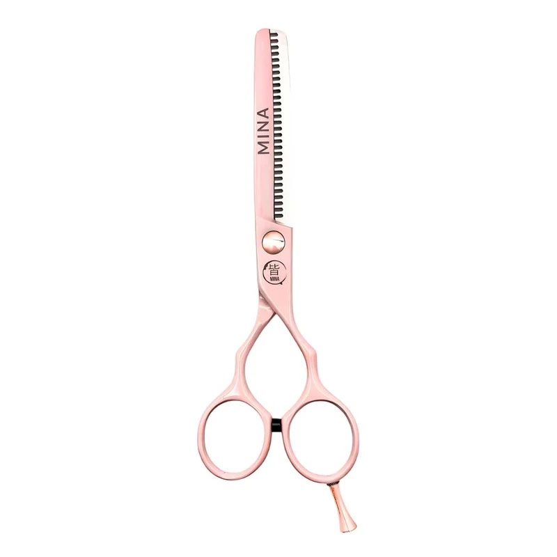 Mina Ciseaux à effiler classiques rose pastel