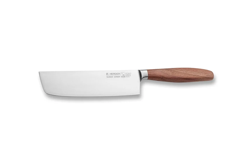 Nakirimesser Eterno, Pflaumenholz, Klingenlänge 17cm, geschmiedet