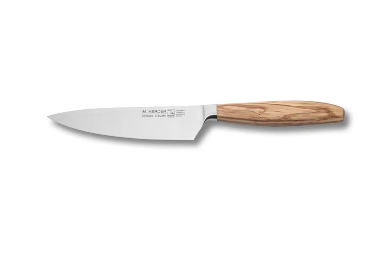 Kochmesser Eterno, Olivenholz, Klingenlänge 16cm, geschmiedet