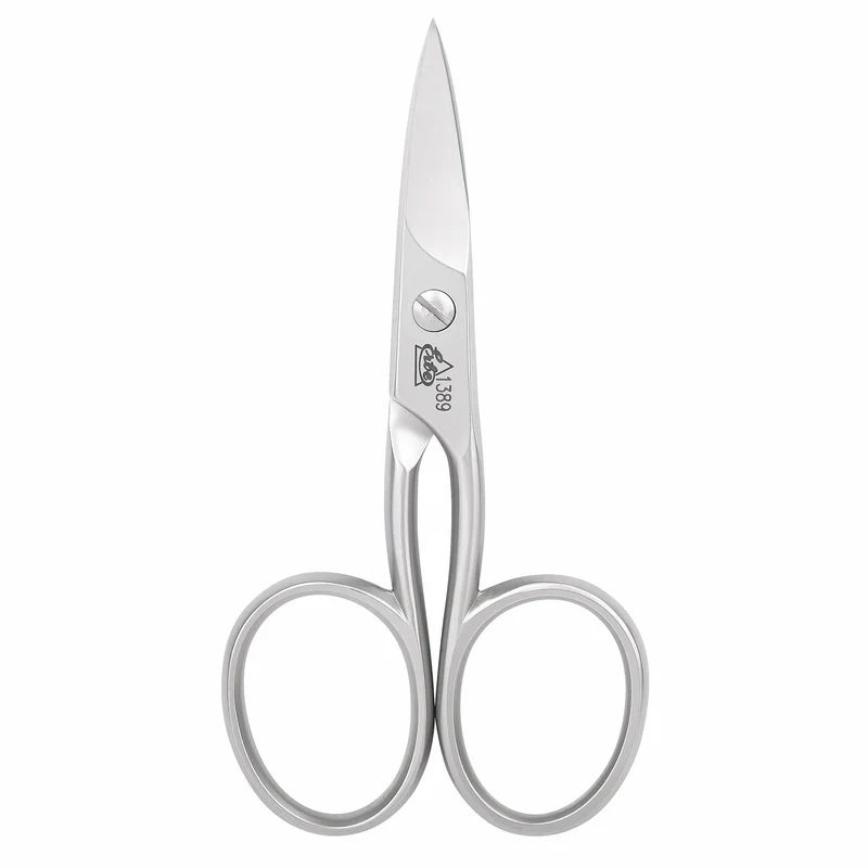 Nagelschere PREMIUM, Kullenblatt, 9 cm, rostfrei matt