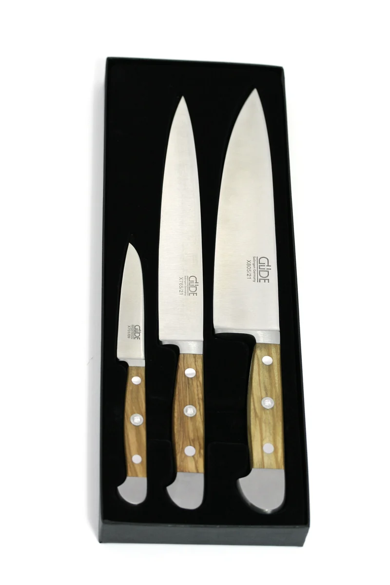 Messersatz 3tlg. im Geschenkkarton