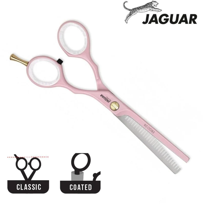 Jaguar Ciseaux à effiler Pre Style Ergo 28 roses