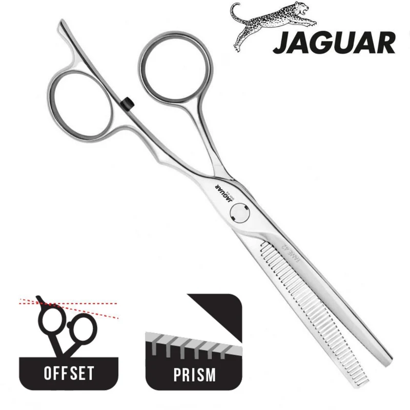 Jaguar Ciseaux à effiler les cheveux Silver Line Fame 42