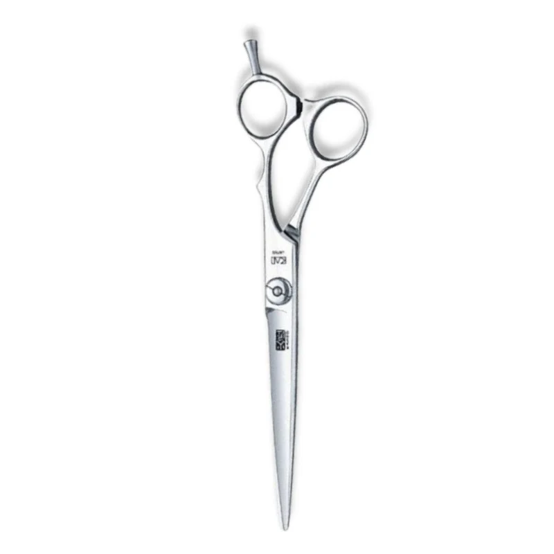 Kasho Ciseaux de coupe de cheveux semi-décalés verts