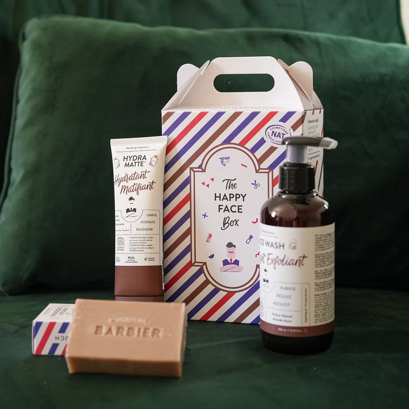 Box soin du visage pour homme