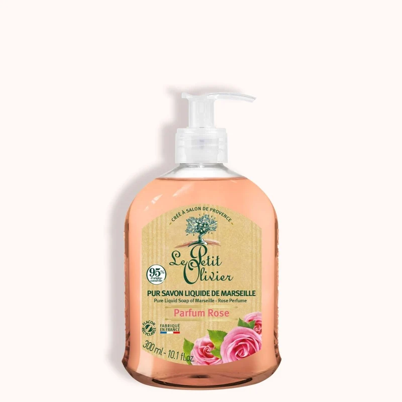 Pur Savon Liquide de Marseille - Parfum Rose