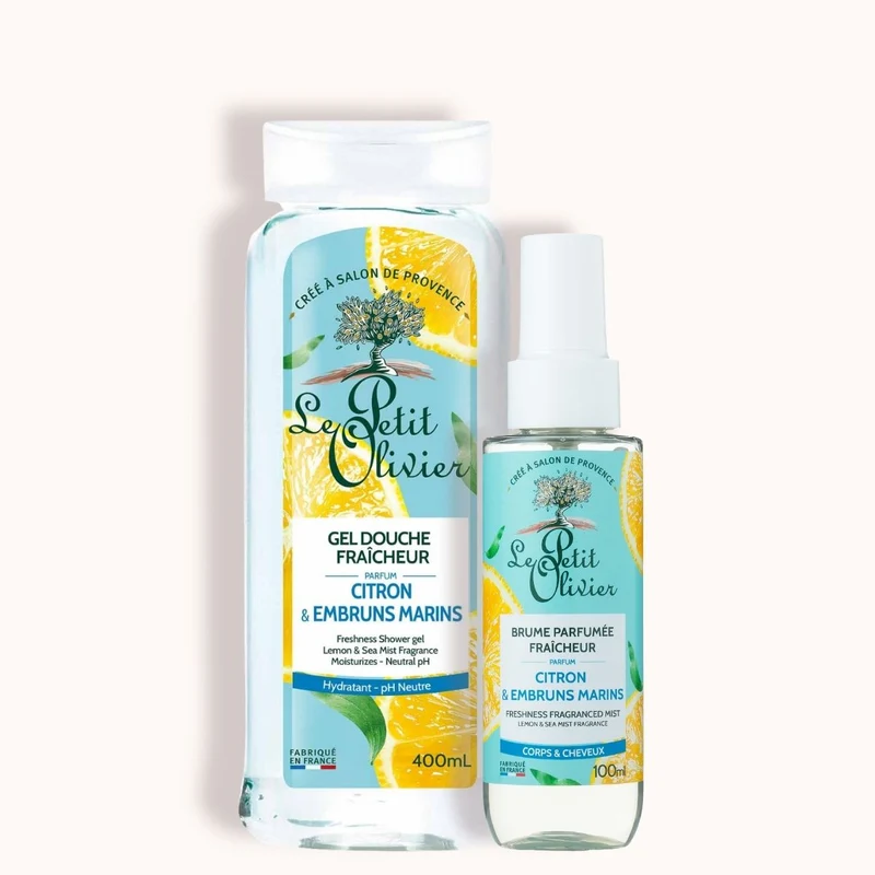 Duo Fraicheur - Gel Douche et Brume Parfumée