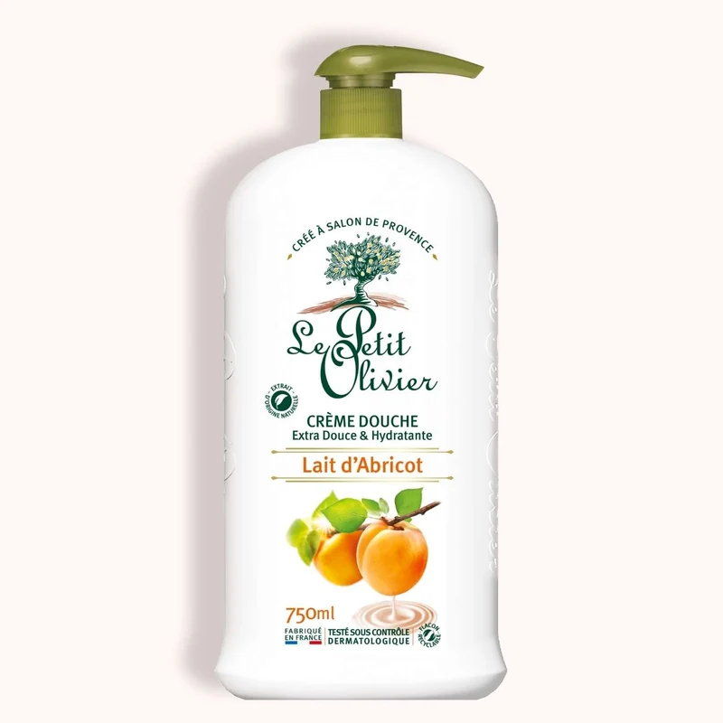 Crème Douche Lait d'Abricot