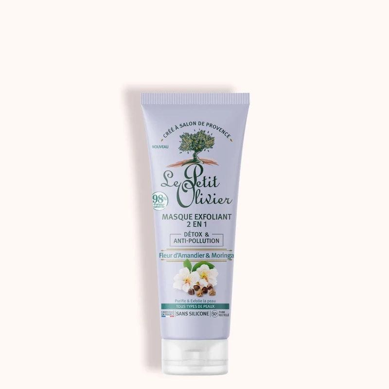Masque Exfoliant 2 en 1 Detox & Anti-Pollution