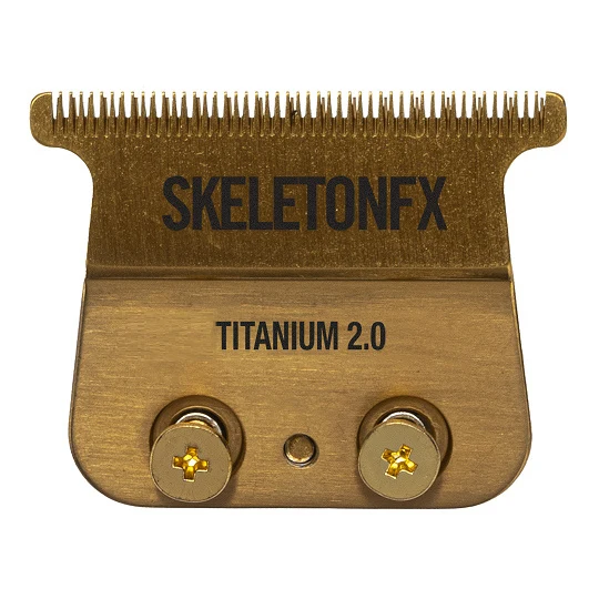 Babyliss PRO 4Artists Snijmes Titanium 2.0 SKELETONFX Trimmer Goud
