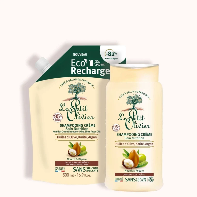 Duo Shampoing & Recharge Cheveux Secs ou Abimés