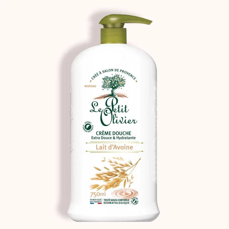 Crème Douche Lait d'Avoine