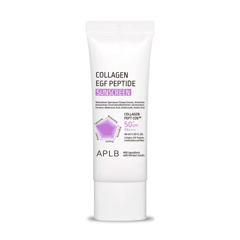 Crème Solaire SPF50+ Collagène EGF Peptides