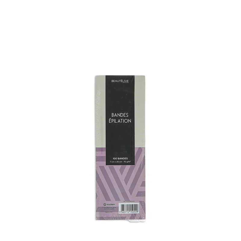 Bandes Epilation Jetables 70g X100