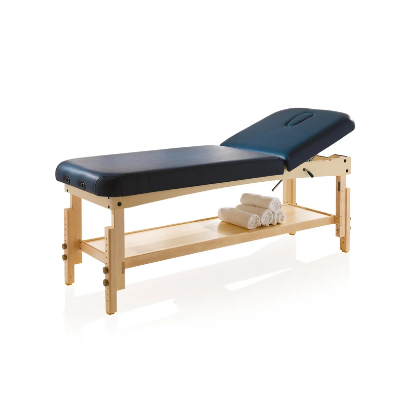 Table de Massage Bleu ORIENT WOOD BED