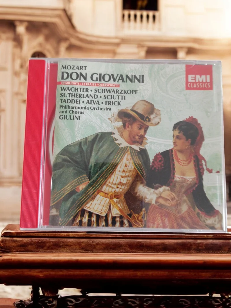 CD Mozart Don Giovanni EMI Classics Giulini Philharmonia Highlights