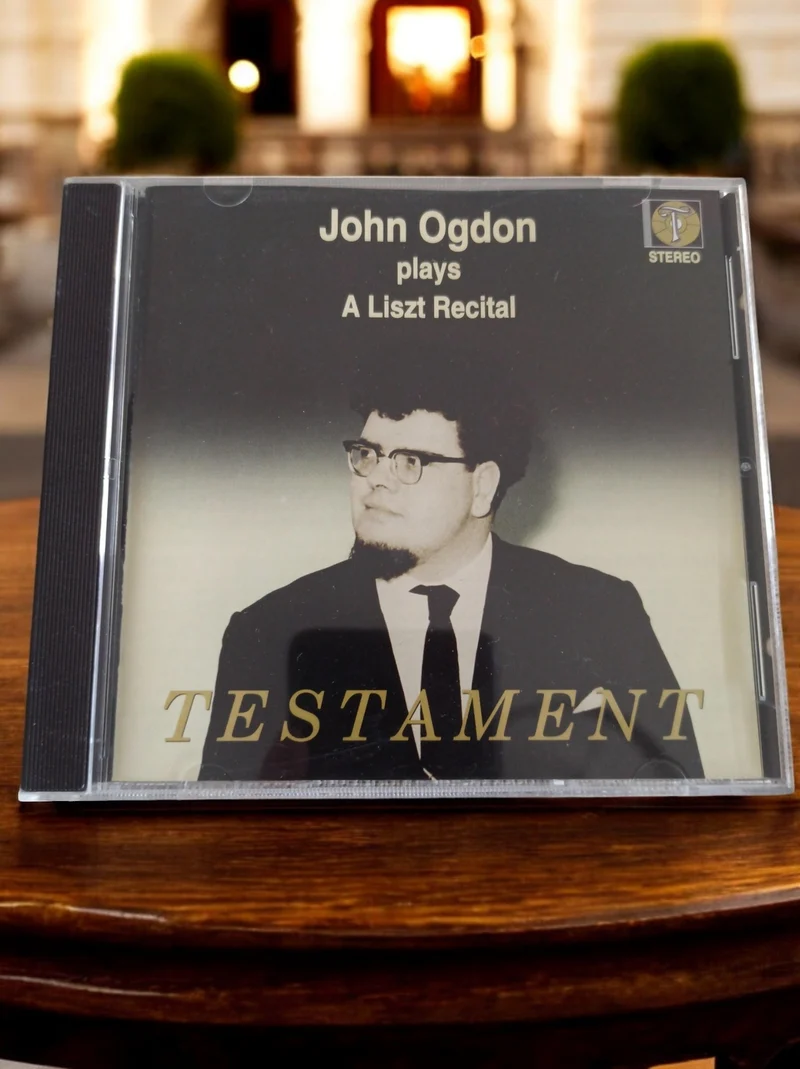 CD John Ogdon - Liszt Recital Piano - Rare Vintage Recording