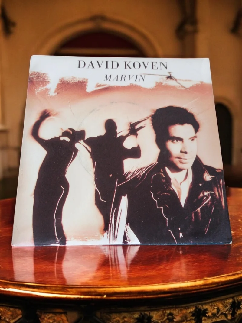 Vinyle 45T David Koven Marvin pochette vintage rare disque single