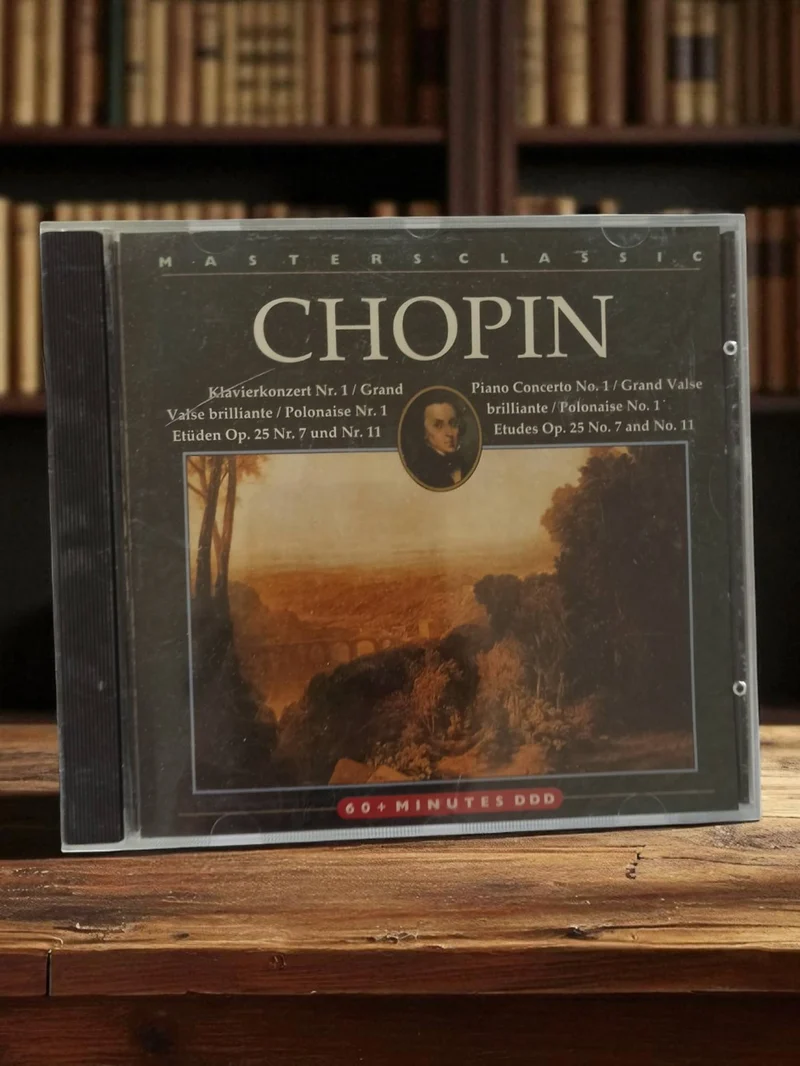 CD classique CHOPIN MastersClassic piano concerto valse brillante vintage