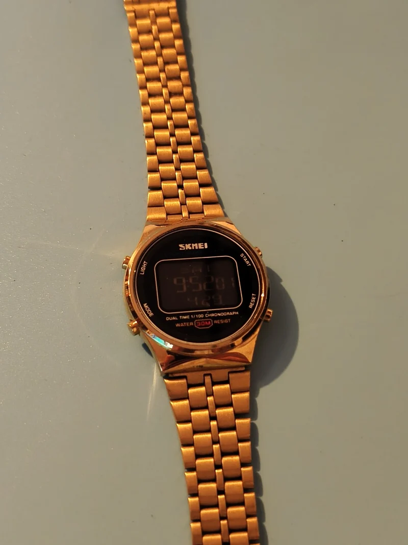 Montre numérique homme Skmei, montre-bracelet fonctionnelle, affichage digital